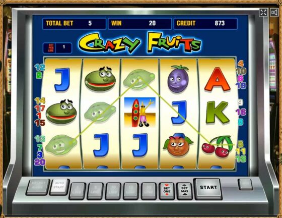 Слот Crazy Fruits