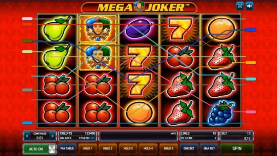 Виграшна лінія Mega Joker
