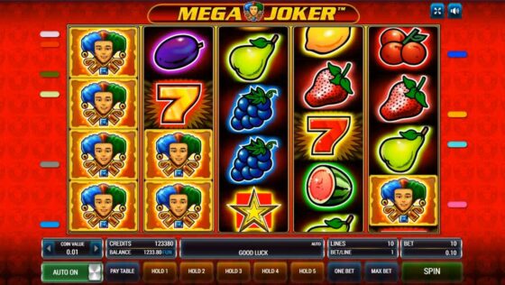 Правили гри Mega Joker