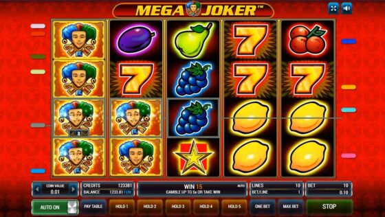 Демо слот Mega Joker