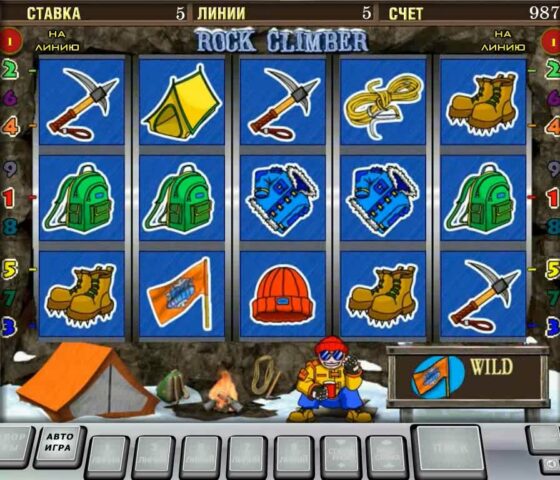 Слот Rock Climber