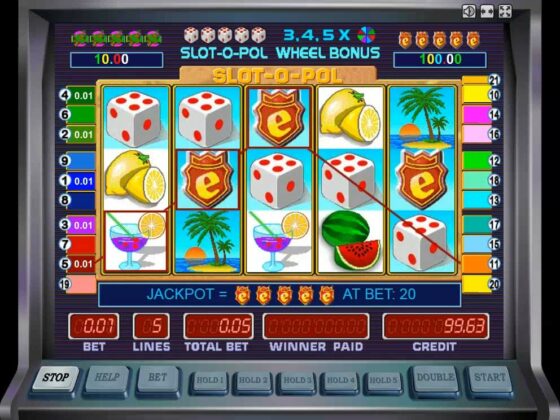 Грати безкоштовно в ігровий автомат Slot-o-pol