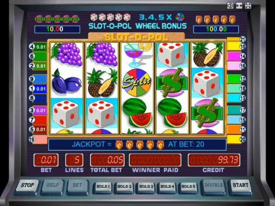 Ігровий автомат Slot-o-pol