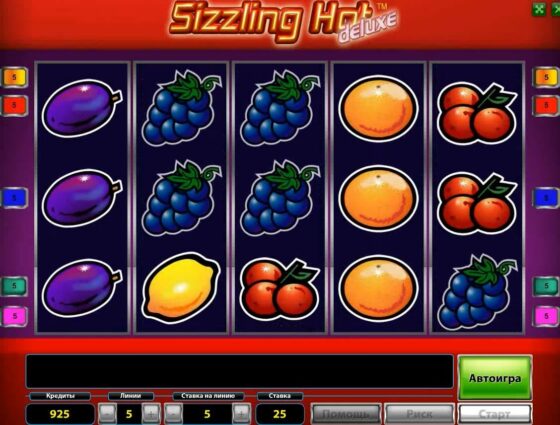 Ігровий автомат Sizzling Hot Deluxe