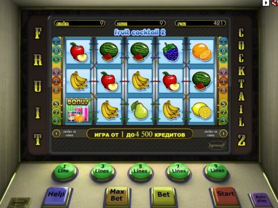 Слот Fruit Cocktail 2